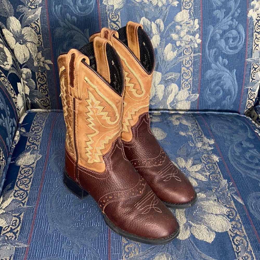 Boys Old West Authentic Cowboy Boots